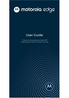 Motorola Edge - 2024 manual. Smartphone Instructions.